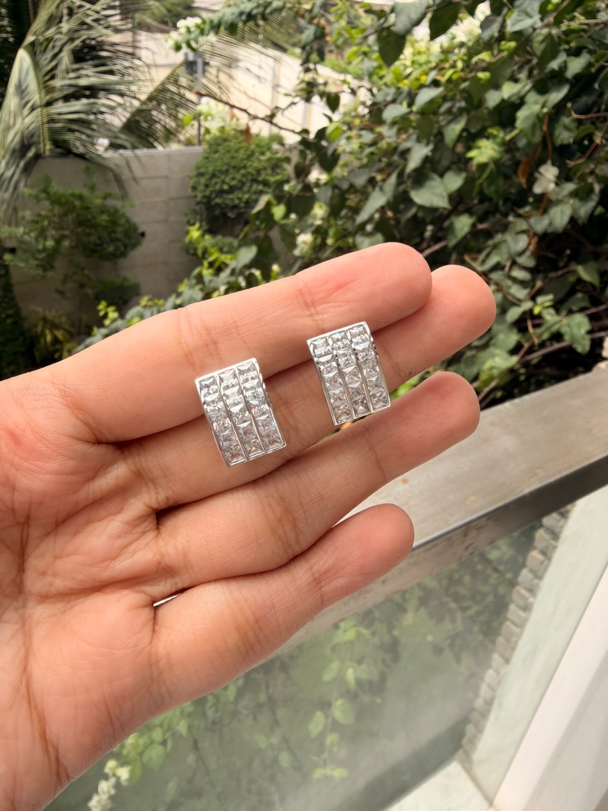 Lumière Crystal Studs