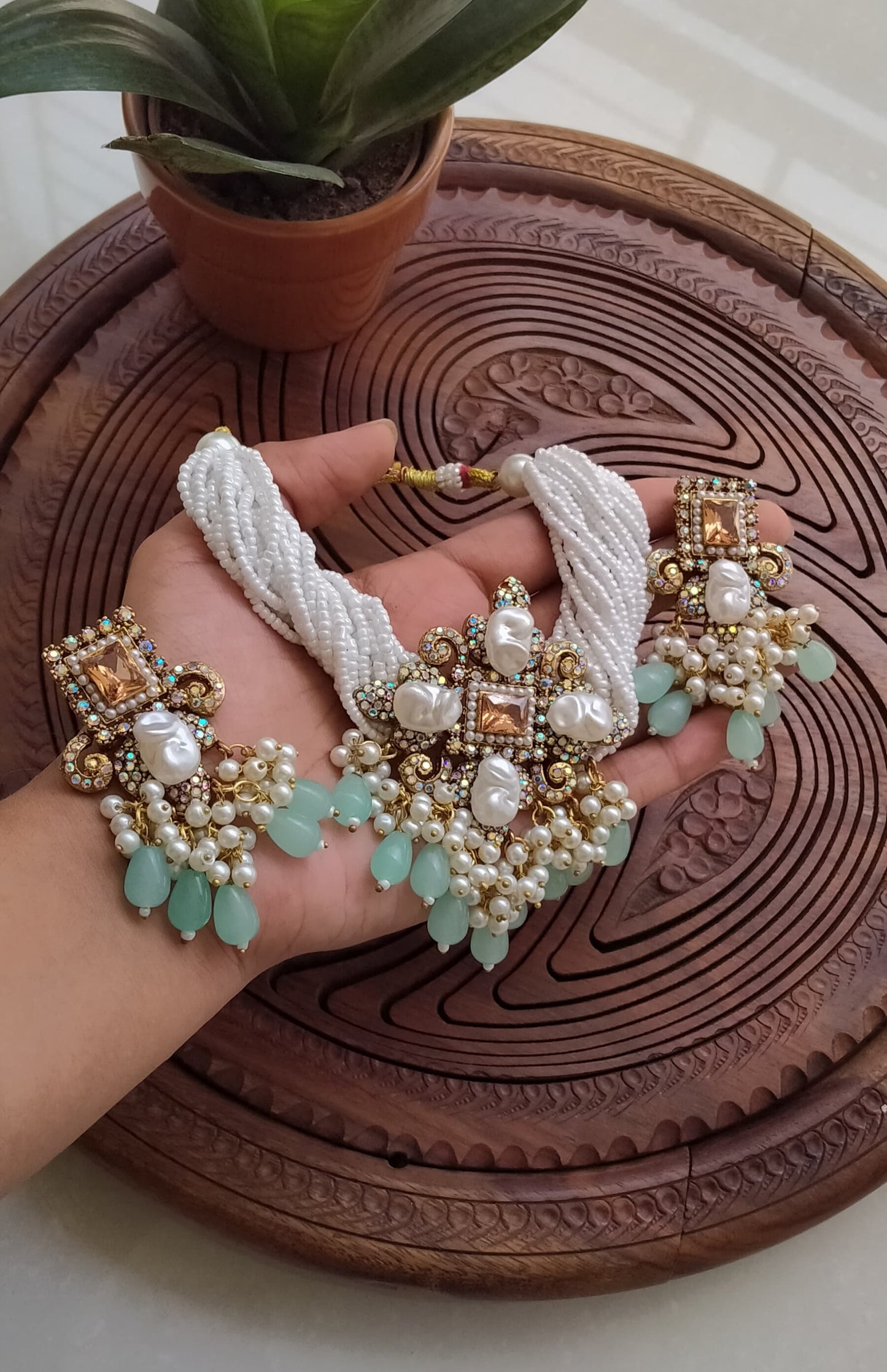 Handmade Turkish choker set