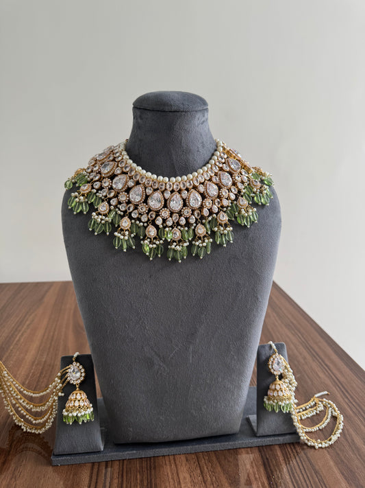 Mint Charm Bridal set