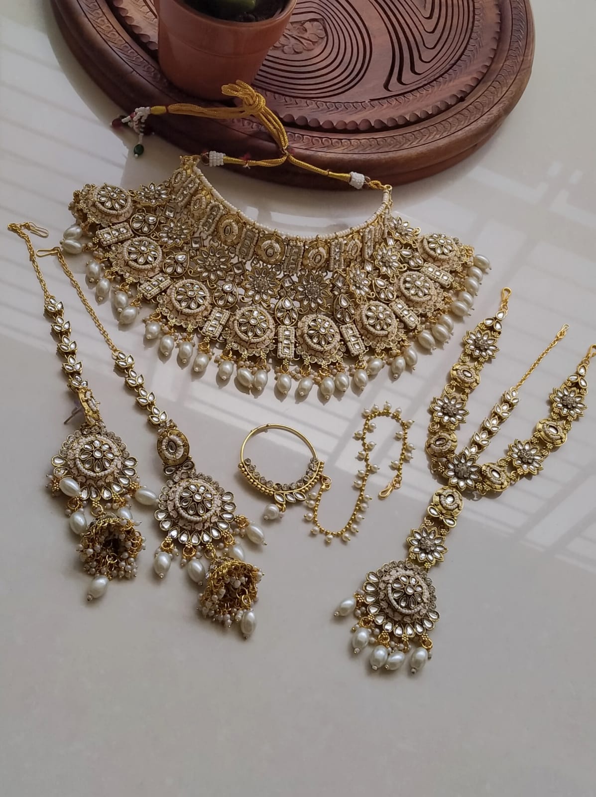 INDIAN BRIDAL KUNDAN SET