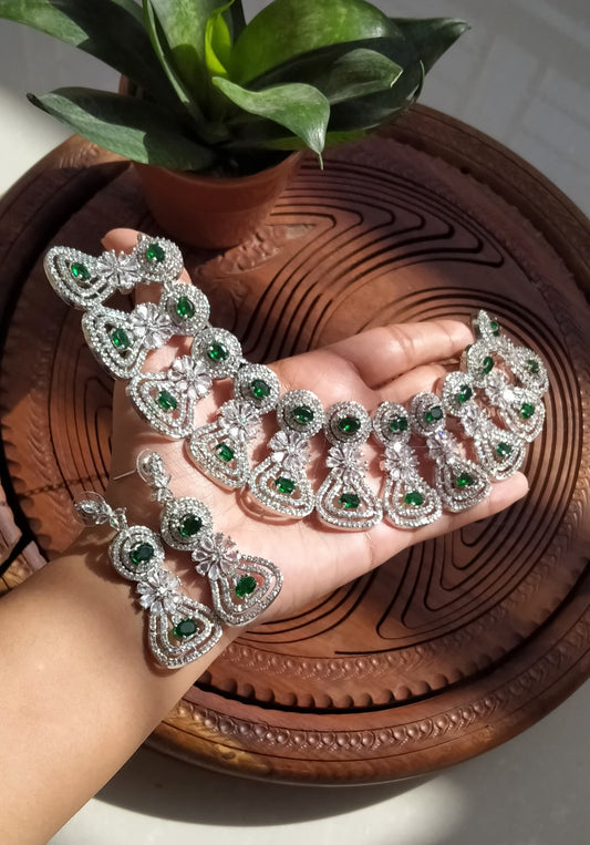AMERICAN DIAMOND ZIRCON SET