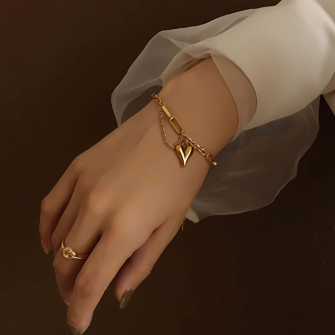 Heart bracelet